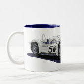 Der Moss - Gurney Birdcage Zweifarbige Tasse (Links)