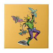 Der Moth Man Fliese (Vorderseite)