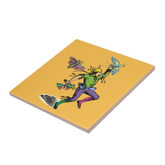 Der Moth Man Fliese (Seite)