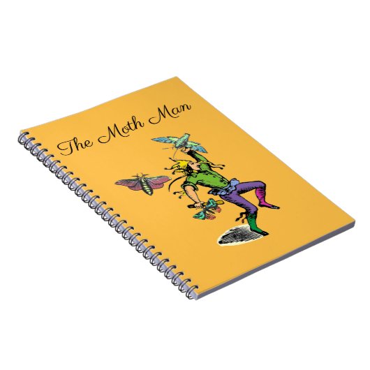 Der Moth Man Notizblock (Rechte Seite)