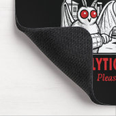 Der Mothman hat meinen katalytischen Retro-Spaß ge Mousepad (Ecke)