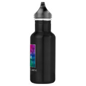 Der Motivierend Erfolgstraum von Angewohnheit glau Edelstahlflasche (Rechts)