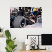 Der Motor flüstert Poster (Heimbüro)