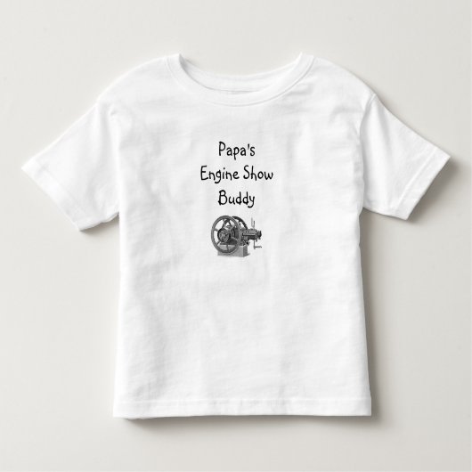 Der Motor-Show-Freund des Papas Kleinkind T-shirt (Vorderseite)