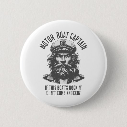 Der Motorbootführer, wenn der Rockin dieses Bootes Button (Vorderseite)