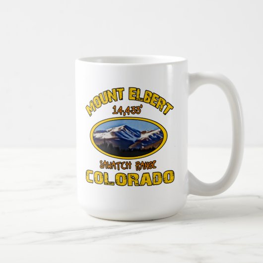 Der Mount Elbert Kaffeetasse (Rechts)