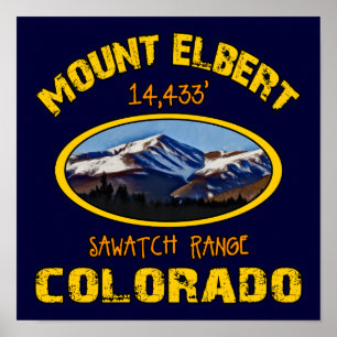 Der Mount Elbert Poster
