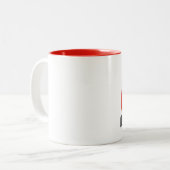 Der Mount Elbert Zweifarbige Tasse (Vorderseite Links)