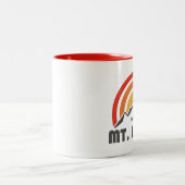 Der Mount Elbert Zweifarbige Tasse (Mittel)