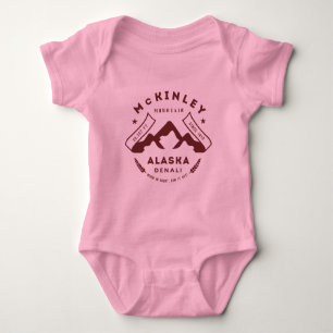 Der Mount McKinley Denali Alaska Baby Strampler
