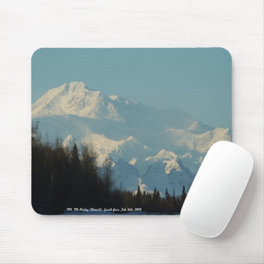Der Mount McKinley (Denali), Südgesicht, F.E.… Mousepad (Mit Mouse)