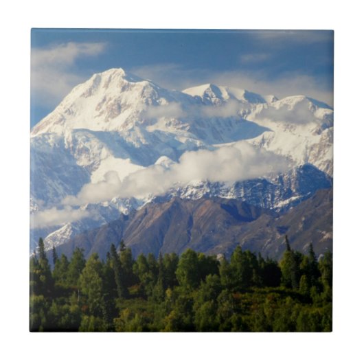 Der Mount McKinley Fliese (Vorderseite)