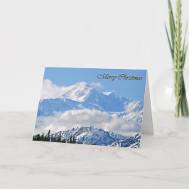 Der Mount McKinley - frohe Weihnachten