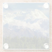 Der Mount McKinley Glasuntersetzer (Rückseite)
