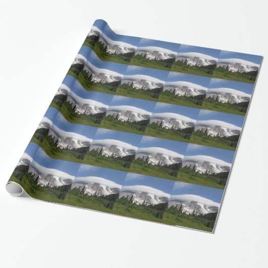 Der Mount Rainier 5 Geschenkpapier (Ungerollt)