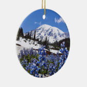 Der Mount Rainier am Paradies-Punkt Keramikornament (Rechts)