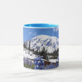 Der Mount Rainier am Paradies-Punkt Tasse (Zentrum)