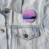 Der Mount Rainier am Sonnenuntergang, Staat Button (Beispiel)