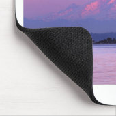 Der Mount Rainier am Sonnenuntergang, Staat Mousepad (Ecke)