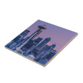 Der Mount Rainier im Hintergrund Fliese (Seite)
