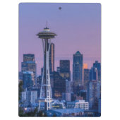 Der Mount Rainier im Hintergrund Klemmbrett (Rückseite)