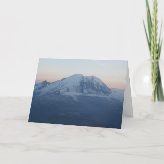 Der Mount Rainier Karte (Vorderseite)