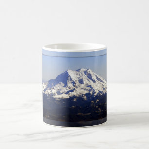 Der Mount Rainier panoramisch Verwandlungstasse