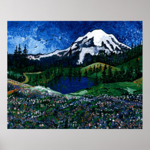 Der Mount Rainier Poster