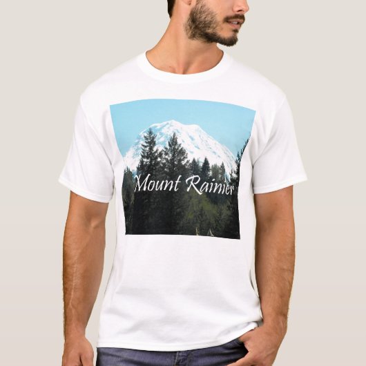 Der Mount Rainier T-Shirt (Vorderseite)