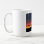 Der Mount Rainier und seine Schatten-Tasse Kaffeetasse (Links)