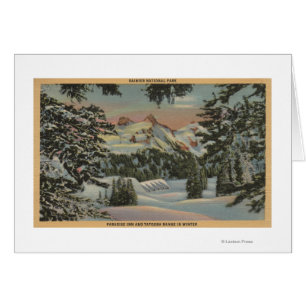 Der Mount Rainier, WA - Paradies-Gasthaus u.