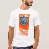 Der Mount- Rainierplakat - Sledding T-Shirt (Vorderseite)