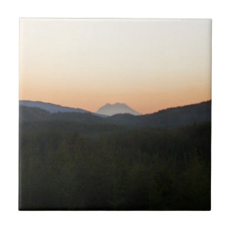 Der Mount- Rainiersonnenaufgang Fliese