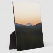 Der Mount- Rainiersonnenaufgang Fotoplatte (Seite)