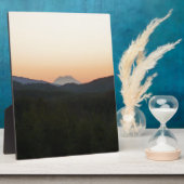 Der Mount- Rainiersonnenaufgang Fotoplatte (Seite)