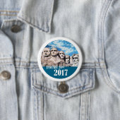 Der Mount Rushmore, am 20. Januar 2017 Button (Beispiel)
