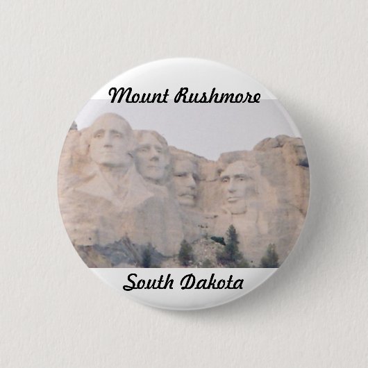 Der Mount Rushmore Button (Vorderseite)