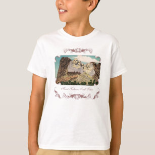 Der Mount Rushmore das viktorianische Shirt Kindes