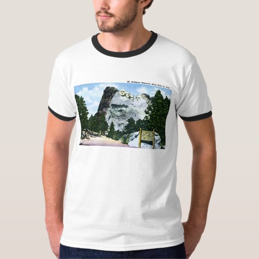 Der Mount Rushmore Denkmal, South Dakota T-Shirt (Vorderseite)