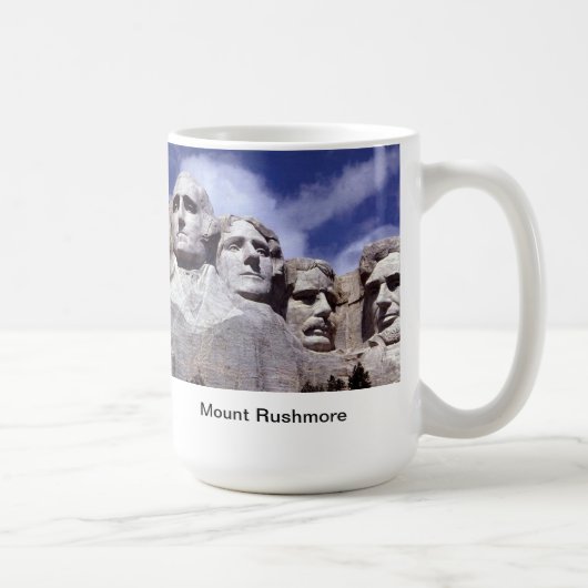 Der Mount Rushmore Kaffeetasse (Rechts)