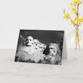 Der Mount Rushmore Karte (Gelbe Blume)