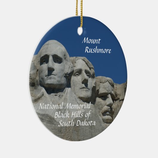 Der Mount Rushmore Keramik Ornament (Rechts)