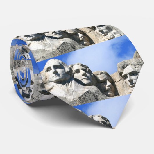 Der Mount Rushmore Krawatte (Gerollt)