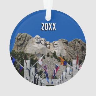 Der Mount Rushmore kundengerechte Foto-Andenken Ornament
