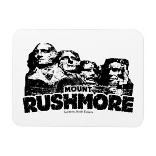 Der Mount Rushmore Magnet