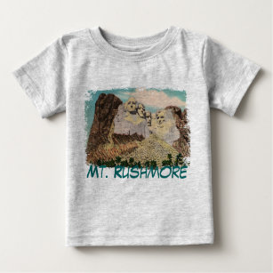 Der Mount Rushmore malte Baby-Shirt Baby T-shirt