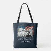 Der Mount Rushmore Monument-Andenken-Geschenke USA Tasche (Rückseite)