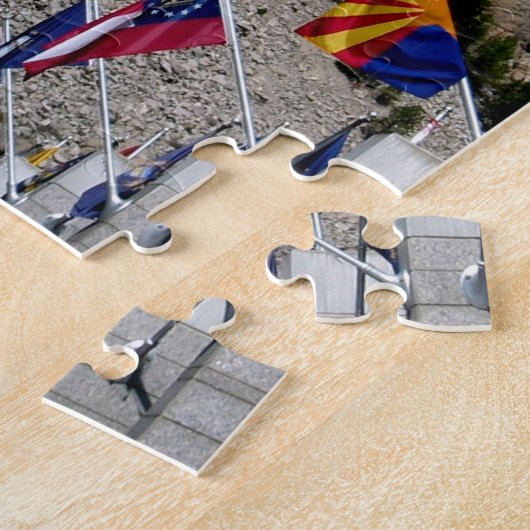 Der Mount Rushmore nationale Erinnerungsandenken Puzzle (Seite)