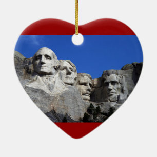Der Mount Rushmore nationales Erinnerungsmonument Keramikornament