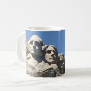 Der Mount Rushmore nationales präsidentialmonumen Kaffeetasse